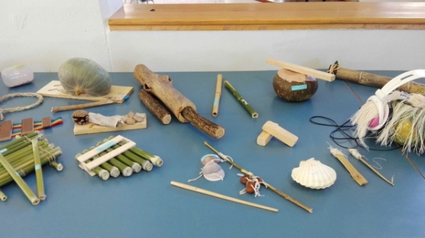 strumenti musicali creati dagli alunni